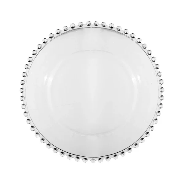 Top ventes Côté Table Assiette Plate En Verre D26cm – Perloa 1