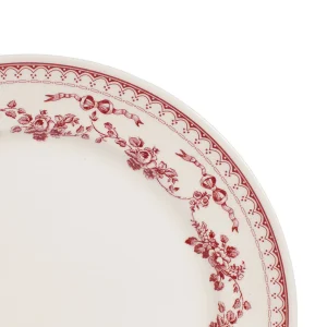 mode Comptoir De Famille Assiette Plate En Faïence Bordeaux D26cm – Faustine 6