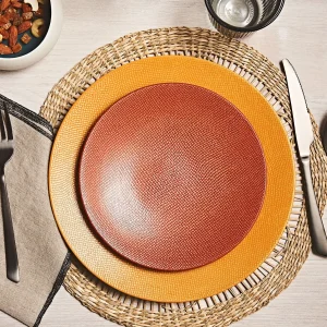 Table Passion Assiette à Dessert En Gres Terracotta D21cm – Vesuvio jusqu'à 9