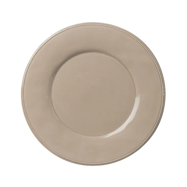 Côté Table Assiette Plate En Faïence Mastic D28.5cm – Constance Paris 1