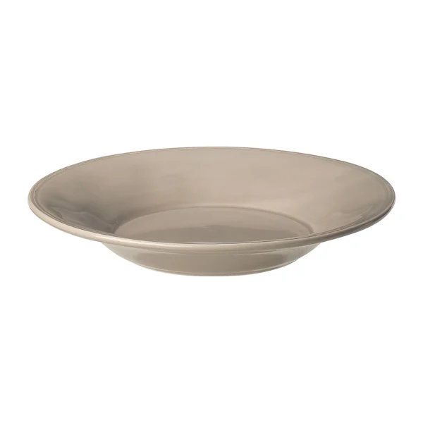 Côté Table Assiette à Pâtes En Faïence Mastic D27cm – Constance pas cher 1