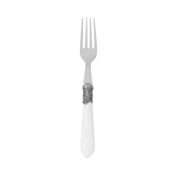 Côté Table Fourchette En Inox Blanc – Baroque Officielle 1