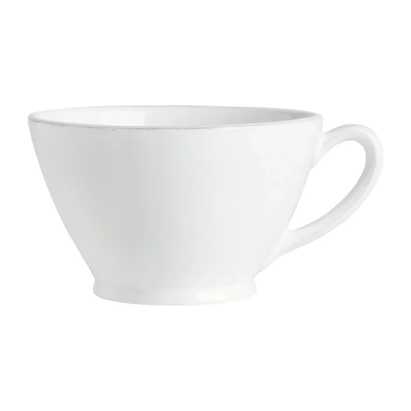 authentiques Côté Table Tasse En Faïence Blanche – Campagne 1