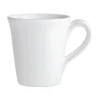 boutique en france Côté Table Mug En Faïence Blanc – Campagne 8