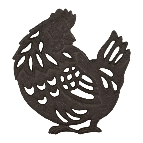 magasin pour Comptoir De Famille Dessous De Plat En Fonte Poule – Campagne 1