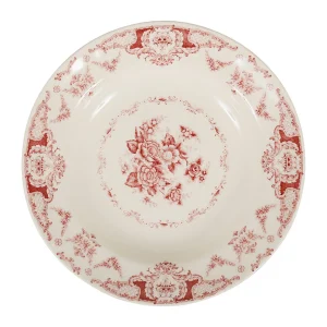 vente à bas prix Comptoir De Famille Assiette Creuse En Faience Bordeaux D22cm – Clothilde 6