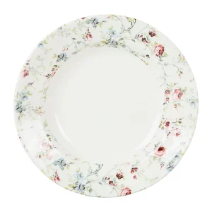 Comptoir De Famille Assiette Creuse En Faïence Multicolore D23cm – Fleurs Champs dernières 8