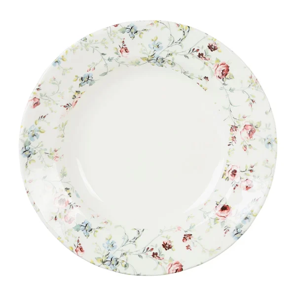 Comptoir De Famille Assiette Creuse En Faïence Multicolore D23cm – Fleurs Champs dernières 3