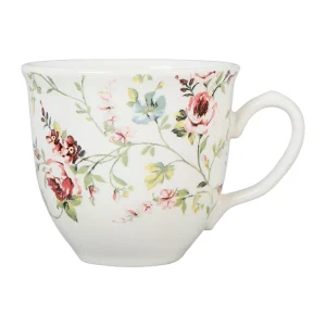 Comptoir De Famille Tasse Et Sous-tasse En Faïence Multicolore – P’tites Fleurs site pas cher 8