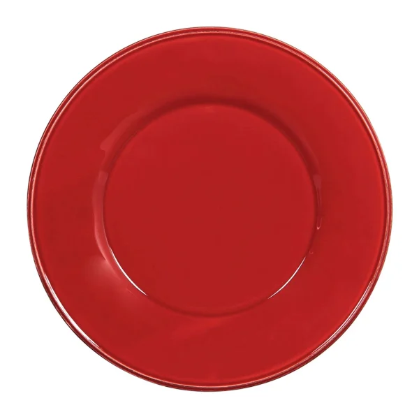 Côté Table Assiette Plate En Faïence Rouge D28.5cm – Constance Livraison Standard/Rapide 1