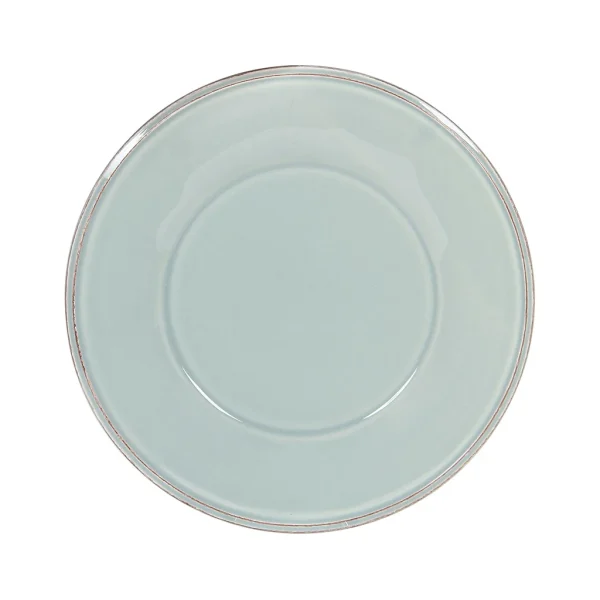 Côté Table Assiette à Dessert En Faïence Vert D’eau D23.5cm – Constance Neuve avec étiquette 1