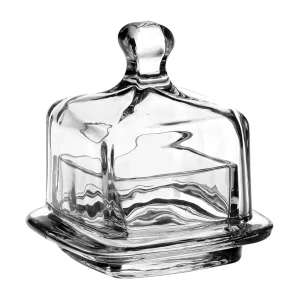 Côté Table Beurrier Carré Beurrier Transparent En Verre luxe soldes 7