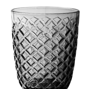 Côté Table Gobelet Arlequin Gris En Verre Nouvelle tendance 6