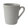 nouveau produit Côté Table Mug Americain En Faïence Gris Perle 8