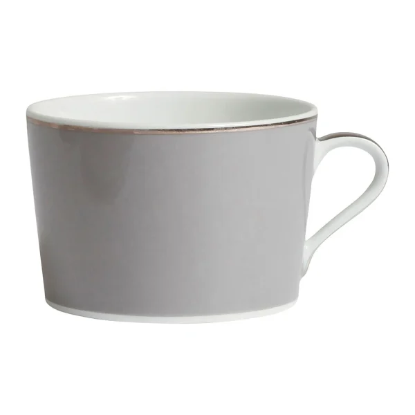 à prix d'occasion Côté Table Tasse Et Sous-tasse En Porcelaine Gris Et Platine – Ginger 4