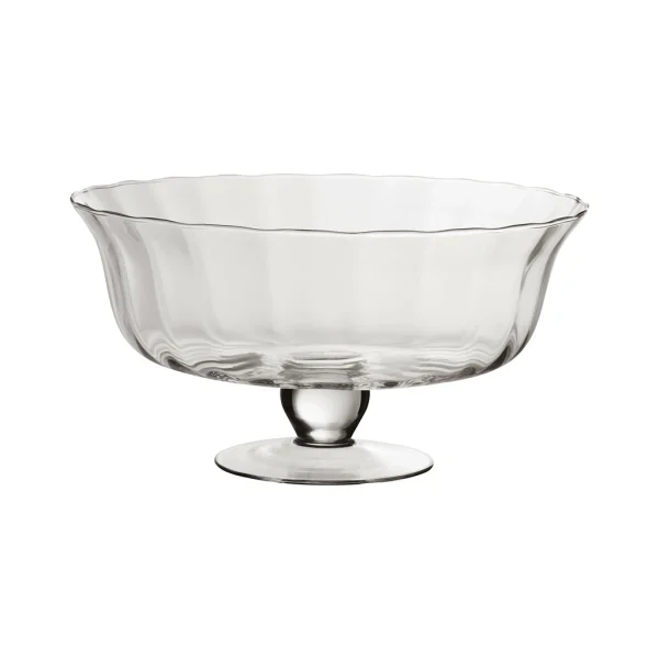 dernières Côté Table Coupe Sur Pied Praline Transparent En Verre 1