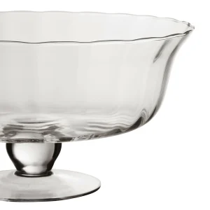 dernières Côté Table Coupe Sur Pied Praline Transparent En Verre 9