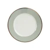 grand choix Côté Table Assiette à Dessert En Porcelaine Vert D’eau Et Platine D20cm -ginger 11