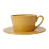 destockage Côté Table Tasse En Faïence Moutarde – Constance 10