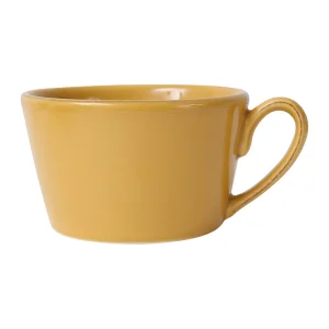 destockage Côté Table Tasse En Faïence Moutarde – Constance 11