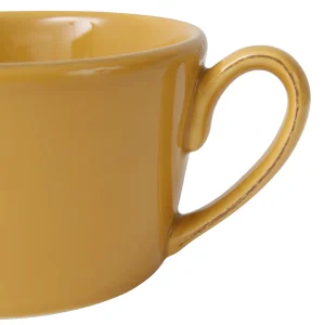 destockage Côté Table Tasse En Faïence Moutarde – Constance 15