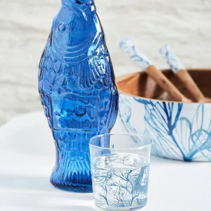 nouvelle saison Côté Table Gobelet Algue Bodega Bleu 35.5cl Verre 13