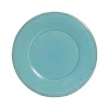 boutique paris Côté Table Assiette à Dessert En Faïence Turquoise D23.5cm – Constance 20