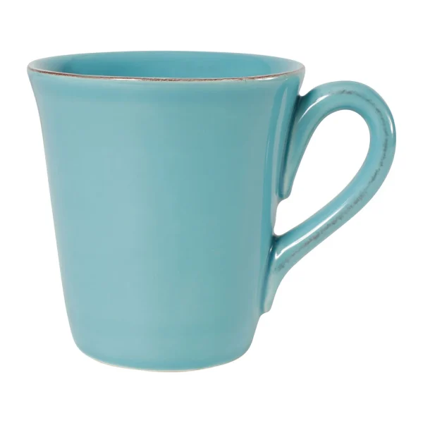 Côté Table Mug Americain En Faïence Turquoise De super promotions disponibles 1