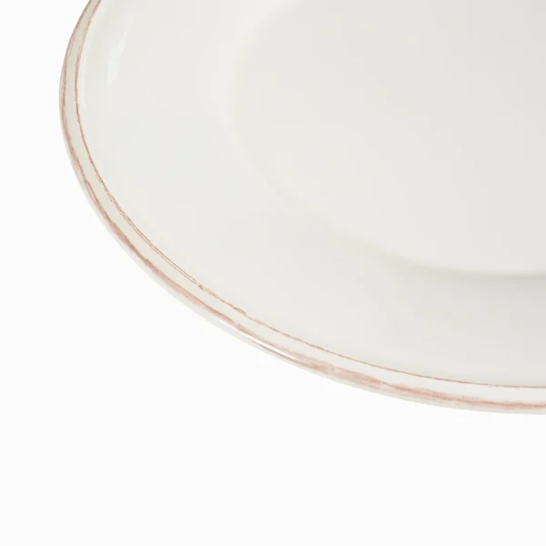 pas cher en ligne Côté Table Assiette Plate En Faïence Ivoire D28.5cm – Constance 4