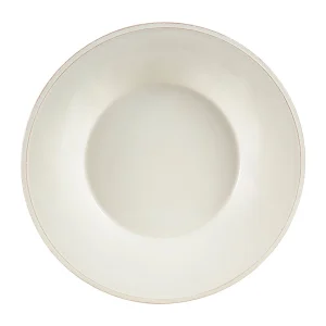 Service Clients Dédié Côté Table Assiette à Pâtes En Faïence Ivoire D27cm – Constance 12