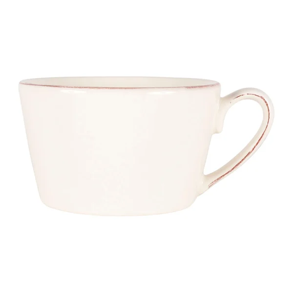 magasin france Côté Table Tasse En Faïence Ivoire – Constance 4