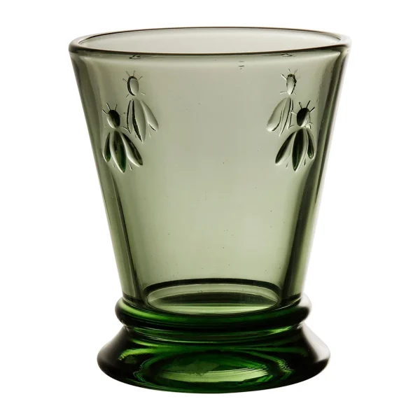 Côté Table Gobelet Abeilles Vert En Verre soldes ligne 1