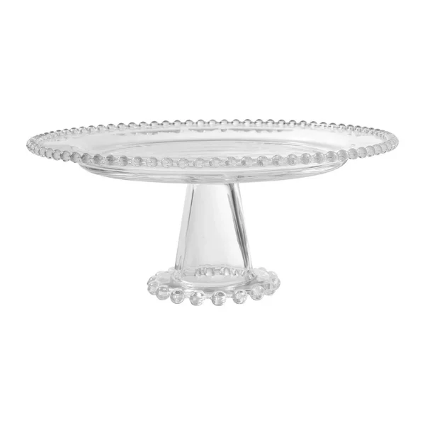 Côté Table Plat Sur Pied En Verre – Perloa de garantie authentique 1