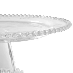 Côté Table Plat Sur Pied En Verre – Perloa de garantie authentique 10