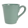 Côté Table Mug Americain En Faïence – Sauge shopping pas cher 10