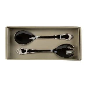 Côté Table Couverts à Salade En Inox Et Laiton Noir – Bessy boutique pas cher 9