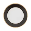 Côté Table Assiette Plate En Porcelaine Noir Et Doré D27cm – Ginger grand choix 8