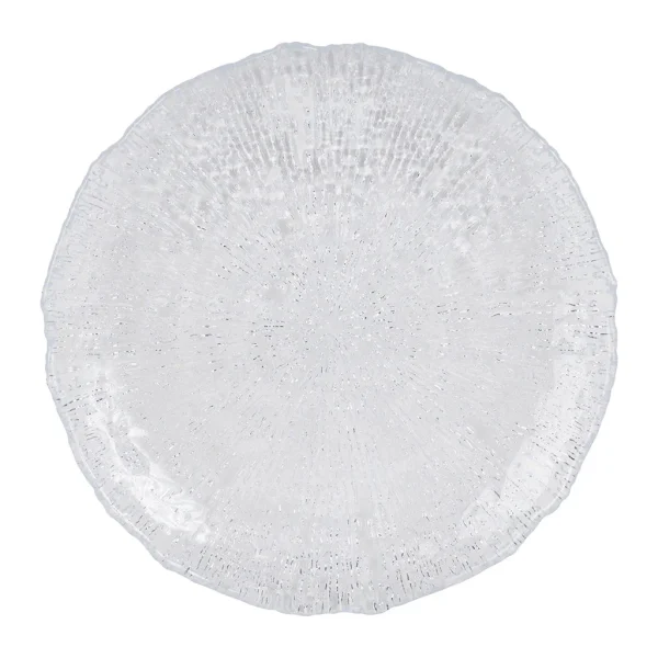 Côté Table Assiette Plate En Verre D28cm – Eclat Prestation Et Rapide 1