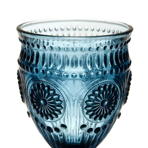 soldes pas cher Côté Table Verre à Pied Chambord Bleu Transparent 25Cl 7