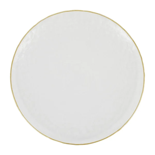 Côté Table Assiette Plate En Verre Doré D22cm – Orphee soldes ligne 1