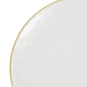 Côté Table Assiette Plate En Verre Doré D22cm – Orphee soldes ligne 6