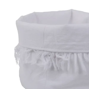 Côté Table Paniere A Pain Nalia Blanc D18xh15cm Coton 180g/m2 excellent qulity 6