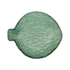 outlet Côté Table Plat Poisson Ocean Vert Foncé 20x16xh3cm Verre 16