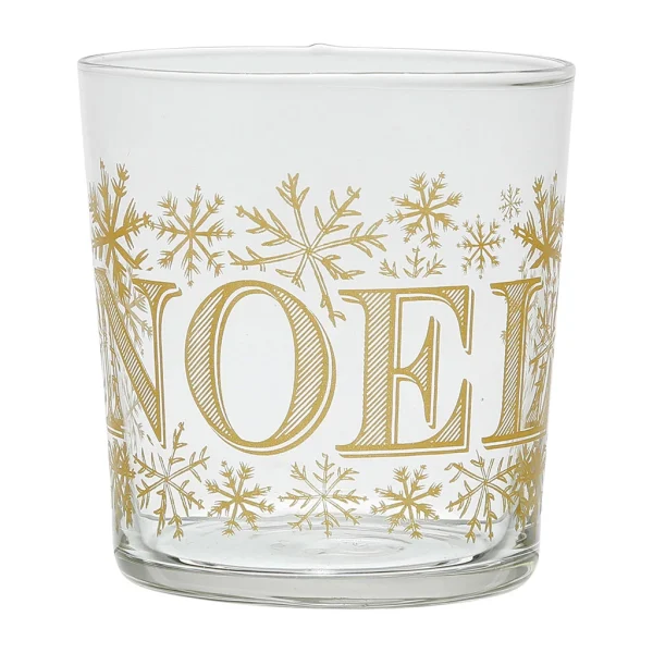 Côté Table Gobelet En Verre Noël Doré 35.5cl – Bodega Vente 1