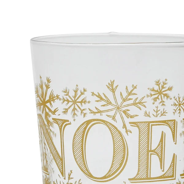 Côté Table Gobelet En Verre Noël Doré 35.5cl – Bodega Vente 4