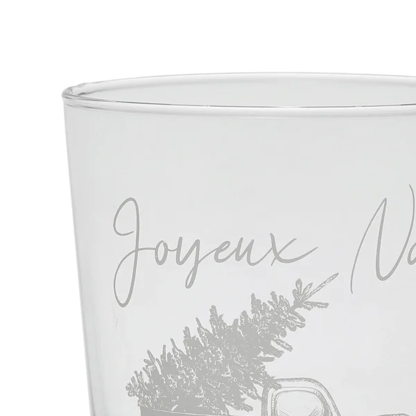 Côté Table Gobelet En Verre Joyeux Noël 35.5cl – Bodega nouveau produit 4