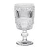 l'unique style Côté Table Verre à Pied En Verre Transparent 30cl – Strie 10