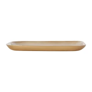 pas cher en vente Côté Table Plateau Carré Kaki Et Doré 16x16cm En Fer – Fleur Classic 7