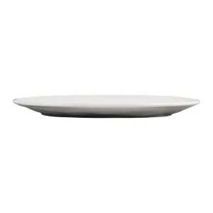 Côté Table Plat Ovale Poisson Blanc H4cm En Faience Prix très abordable 12