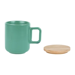 Jardin D’Ulysse Coffret Théière Avec 2 Mugs En Porceliane Vert D’eau Et Son Plateau – Eliska boutique pas cher 14